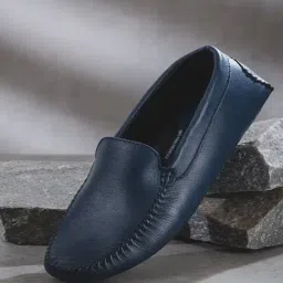 Yoho Men's Anti Pain Archflex Blue Loafers-image-85