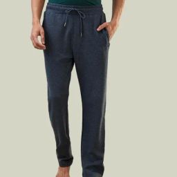 SleepZ by Raymond Blue Regular Fit Lounge Pants-image-61