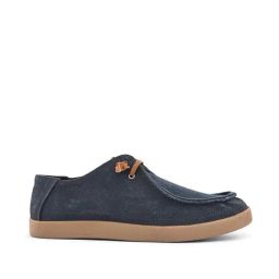 Carlo Romano Men's Denim Derby Shoes-image-87