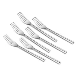FnS Nile Silver Stainless Steel Cutlery - Set of 24 image 3