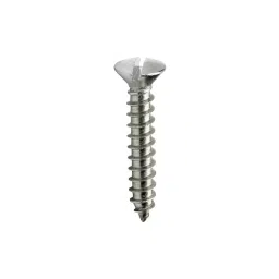 Omni CSK Slotted Self Tapping Screw Small Stainless Steel Satin Silver Finish 10x50 mm (Pack of 100 Pcs)-picture-19