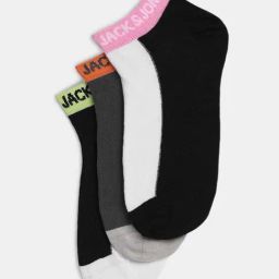 Jack & Jones Colorblock Cotton Socks Pack of 3-picture-23