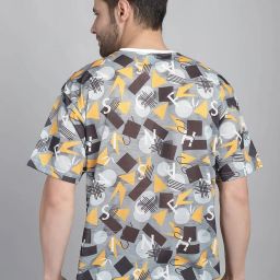 Vimal Jonney Multicolored Regular Fit Printed T-Shirt image 3