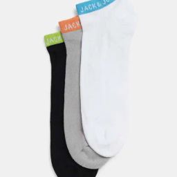 Jack & Jones Colorblock Cotton Socks Pack of 3-picture-34