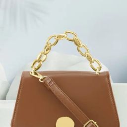 Fastrack MTO MTS Tan Solid Medium Handbag-23