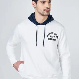 Byford By Pantaloons White Regular Fit Hooded Sweatshirt-picture-36