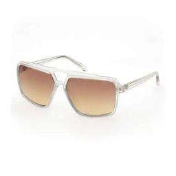 Guess GUS000766126FSG Brown UV Protected Aviator Sunglasses for Men-image-57