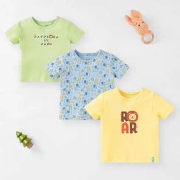 Ed-a-Mamma Baby Multicolor Printed Full Sleeves T-Shirt (Pack Of 3)-picture-19