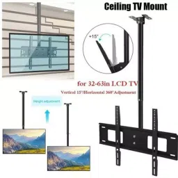 Techut Adjustable Ceiling Mount Bracket for LED, LCD, OLED and Plasma Flat Screen Display 26-60 in image 2