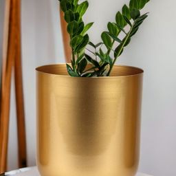 ecofynd Small Macrame Metal Planter Pot-image-4