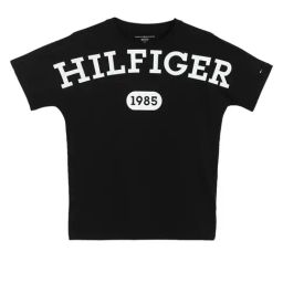 TOMMY HILFIGER Dark Sable Printed Regular Fit T-Shirt-89