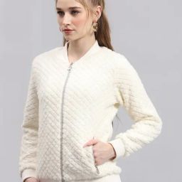 Monte Carlo White Cotton Blend Self Full Sleeve Sweatshirt-image-43