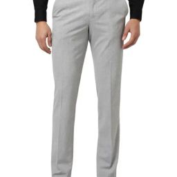 Van Heusen Grey Slim Fit Trousers-picture-48
