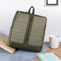 Mochi Green Synthetic Medium Backpack-11