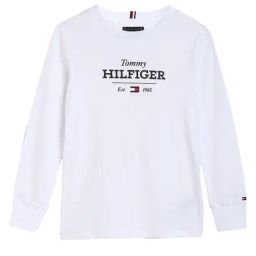 TOMMY HILFIGER White Solid Regular T-Shirt-image-47