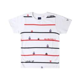 Allen Solly Junior White Printed T-Shirt-image-42