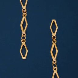 Accessorize London Gold-Plated Drop Earrings-21