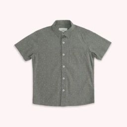 Pantaloons Junior Olive Cotton Printed Shirt-image-28