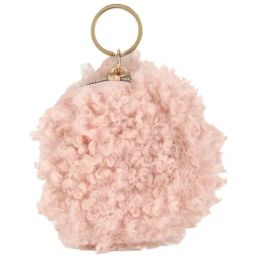Forever 21 Pink Polyester Textured Pouch-image-6