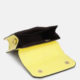 Fastrack MTO MTS Yellow Solid Medium Handbag image 5