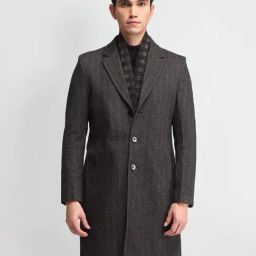 Arrow Sport Brown Stripes Casual Jackets And Blazers-image-19