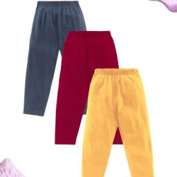 Kiddopanti Boys Multicolor Cotton Regular Fit Pyjamas - Pack of 3-image-53