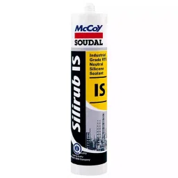 Soudal 280 ml RAL 9010 Silirub IS Silicone Sealant, FG0065 (Pack of 24 Pcs)-image-2