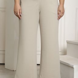 theRebelinme Plus Size Women Relaxed Straight Fit High-Rise Easy Wash Trousers-image-88