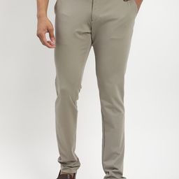 Indian Terrain Men Urban Tapered Fit Trousers-image-27