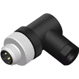 RS PRO Circular Connector 4 Contacts Screw M12 Connector Plug, 2017152-11