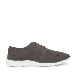 Yoho Men's Brown Brogue Shoes-image-33