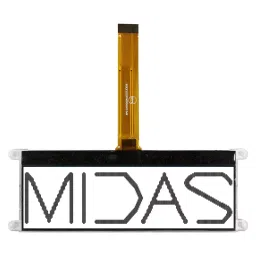 MIDAS DISPLAYS LCD GRAPHIC DISPLAY, 240X64P, FSTN, 3.3V, MCCOG240064F6W-FPTLW-5