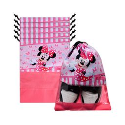 YK Pink & Red 6 Pieces Disney Princess Printed Shoes Organisers-image-9