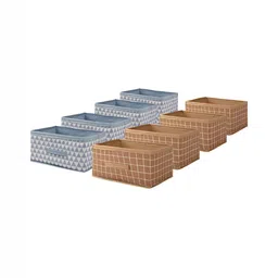 Aura Beige 6 Pieces Regular Drawer Organisers-15