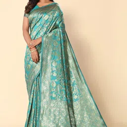 Subham Woven Design Zari Saree-image-42