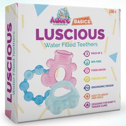 Luscious Water Filled Teethers Multicolour - Pack of 3-13