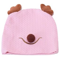 Tipy Tipy Tap Set Of 2 Reindeer Designed Cap With Mittens - Blue & Pink - Diameter - 36 cm image 5