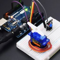 Control the rotation of SG-90 Servo Motor using Ball Switch Module -KT606Control the rotation of SG-90 Servo Motor using Ball Switch Module -KT606 image 4
