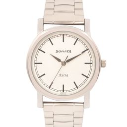 Sonata Men White Analogue Watch NJ77049SM02C-picture-37