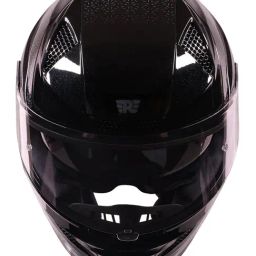 Royal Enfield Grey Hard Polycarbonate Plastic Crossair Puresport Gradient Full Face Helmet-image-46