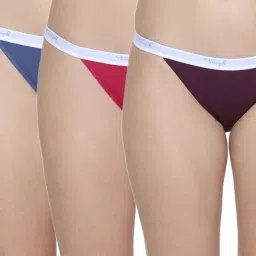 Triumph Multicolor Stretty Cotton Tanga Brief - Pack Of 3-picture-48