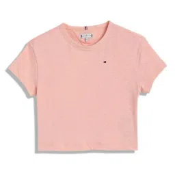 Tommy Hilfiger Kids Coral Ice Relaxed Fit T-Shirt-image-12
