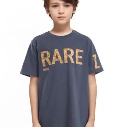 Rare Ones Boys Navy Cotton Graphic T-Shirt-image-31