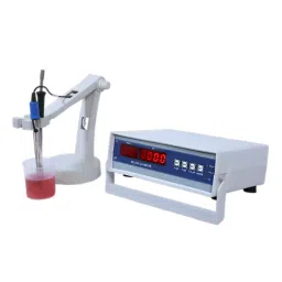 Labtronics 3 1/2 Digit LED Display Auto pH Meter with Stirrer with 3 Point Calibration, LT-101-4