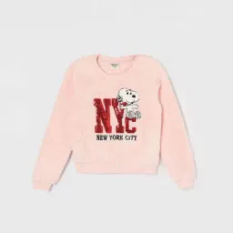 Fame Forever by Lifestyle Pink Embellished Regular Fit Sweatshirt-picture-43