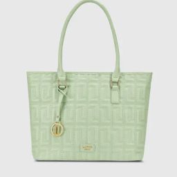 LAVIE LUXE Green Quilted Large Tote Handbag-64