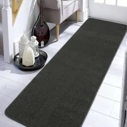 Saral Home Dark Grey Anti Slip Kitchen Runner - Set of 1-14