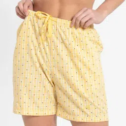 Jockey Yellow Checks Shorts-picture-36