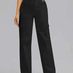 Broadstar Black High Rise Pants-image-85