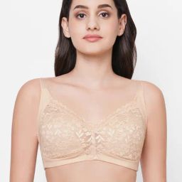 Wacoal Beige Lace Full Coverage Everyday Bra-image-49